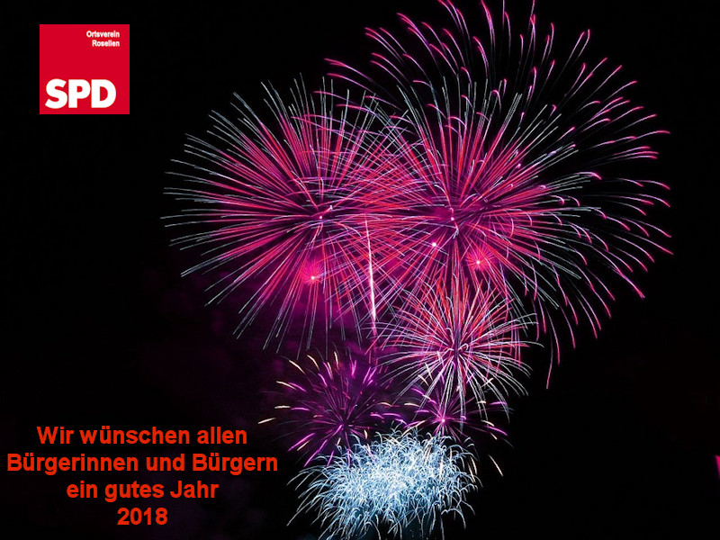 Wir wünschen ein gutes Jahr 2018