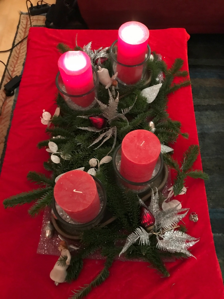 Adventskranz 2. Kerze 2019