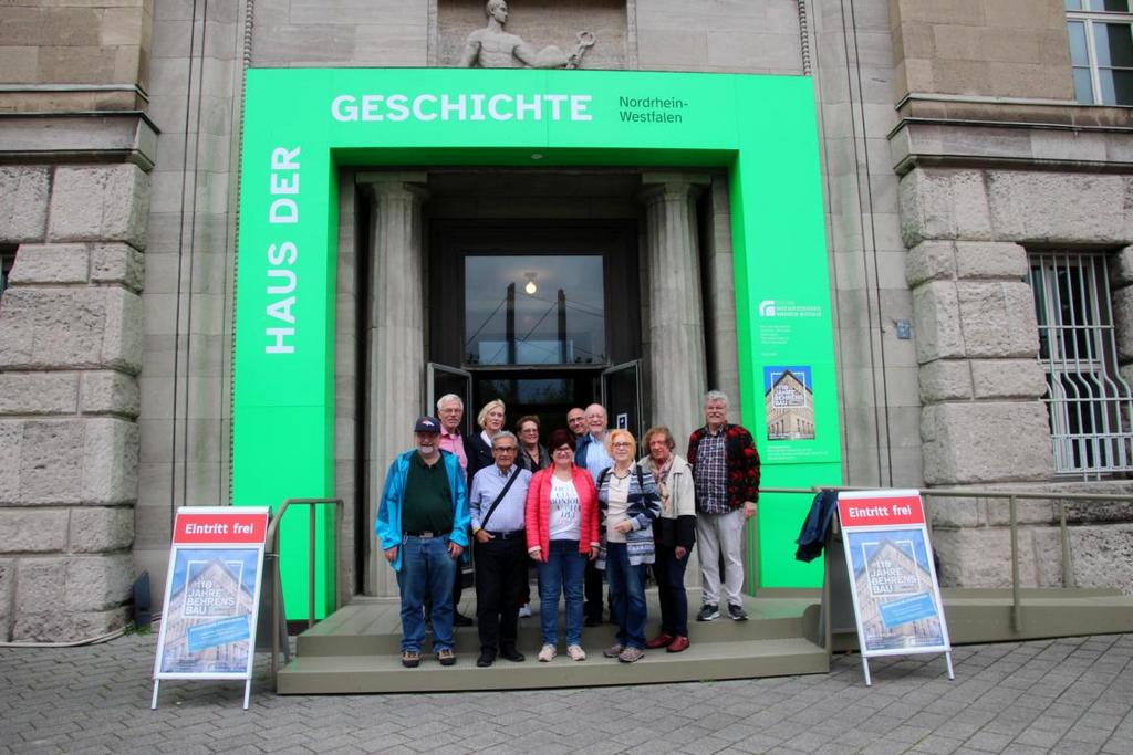 SPD Rosellen vor dem Haus der Geschichte NRW